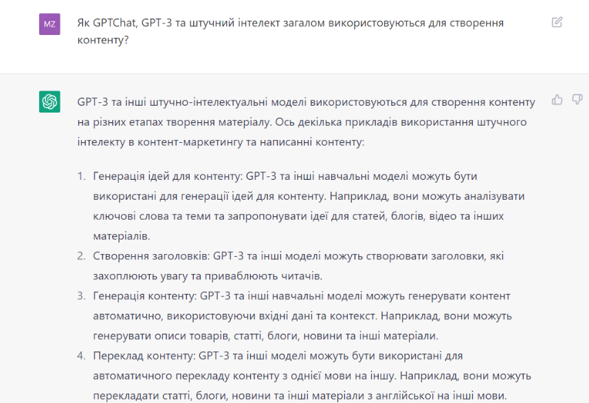 Створення контенту