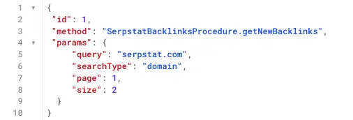 Example Request