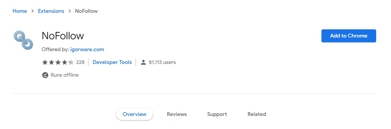 NoFollow plugin