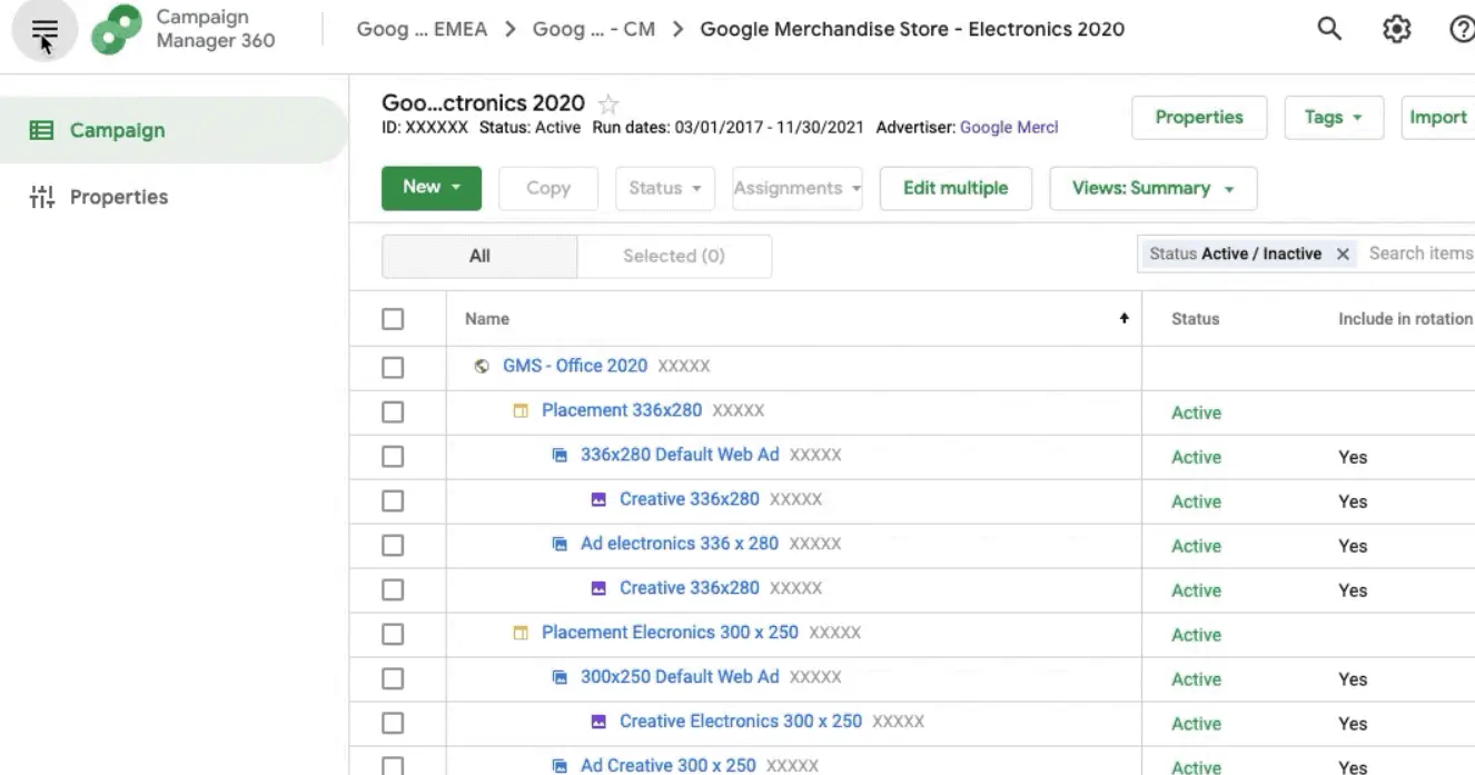 Campaign Manager 360 від Google