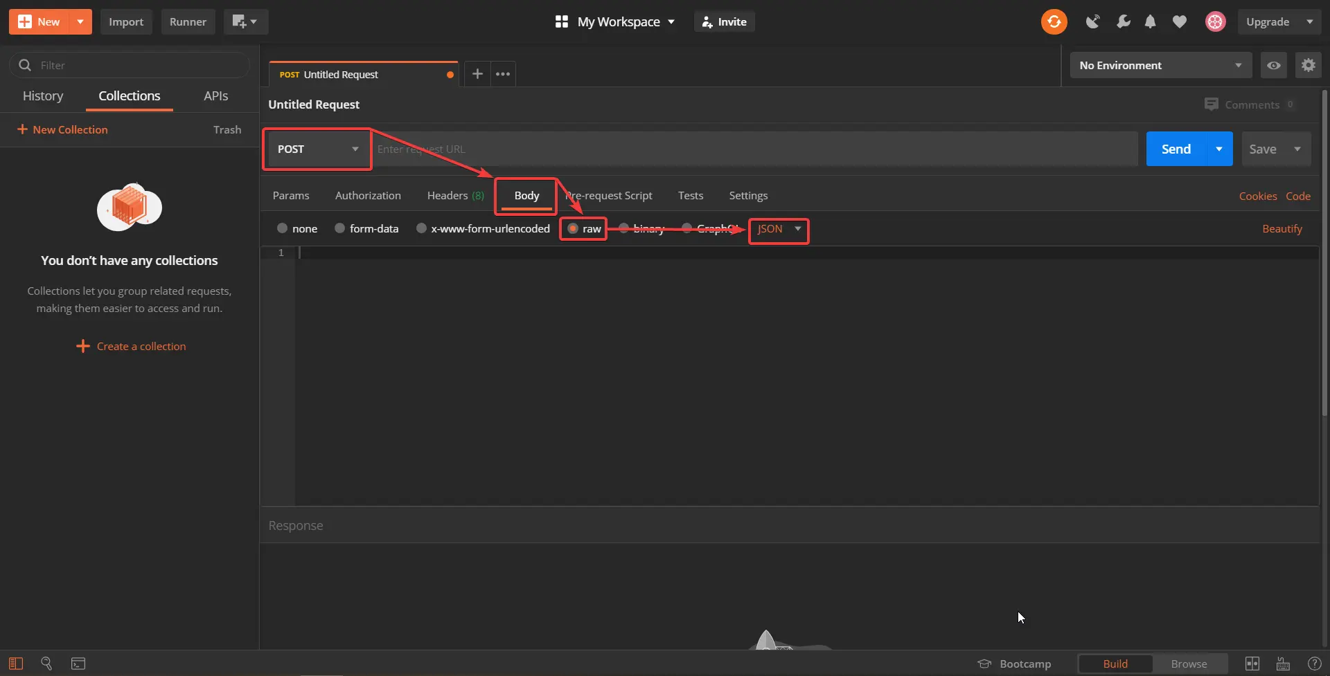 Configure the request