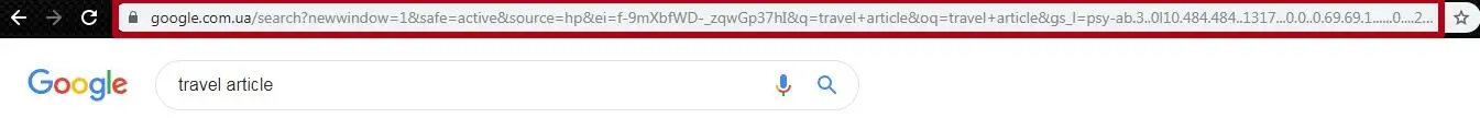URL length image