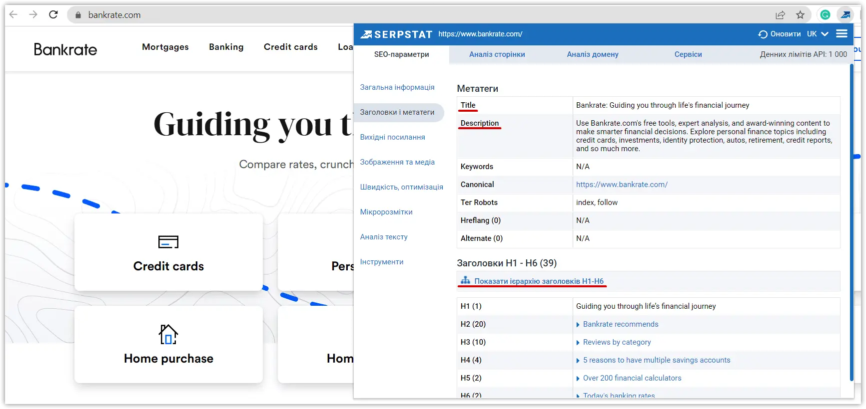 Serpstat Website SEO Checker Plugin