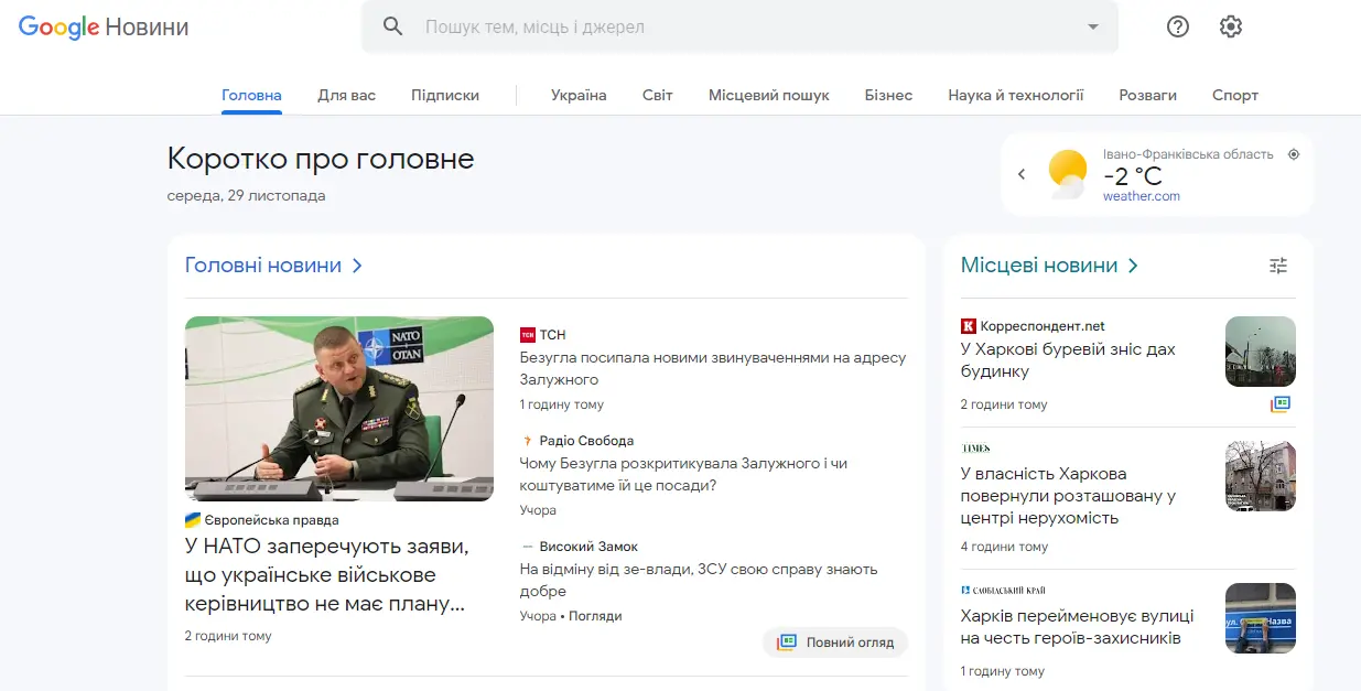 Google Новини