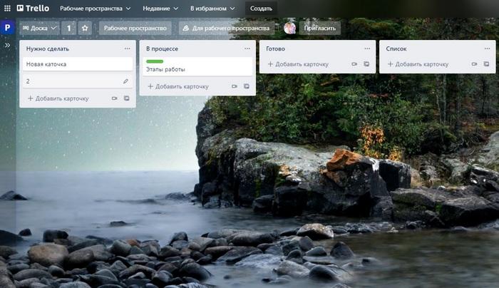 Приложение Trello