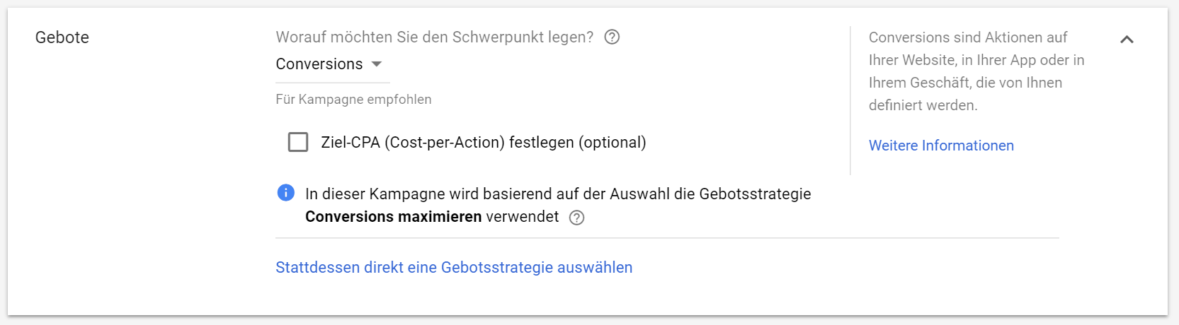 Automatische Gebotsstrategien erfolgreich nutzen – wie du mit Smart Bidding deine Werbeziele erreichst 16261788256509