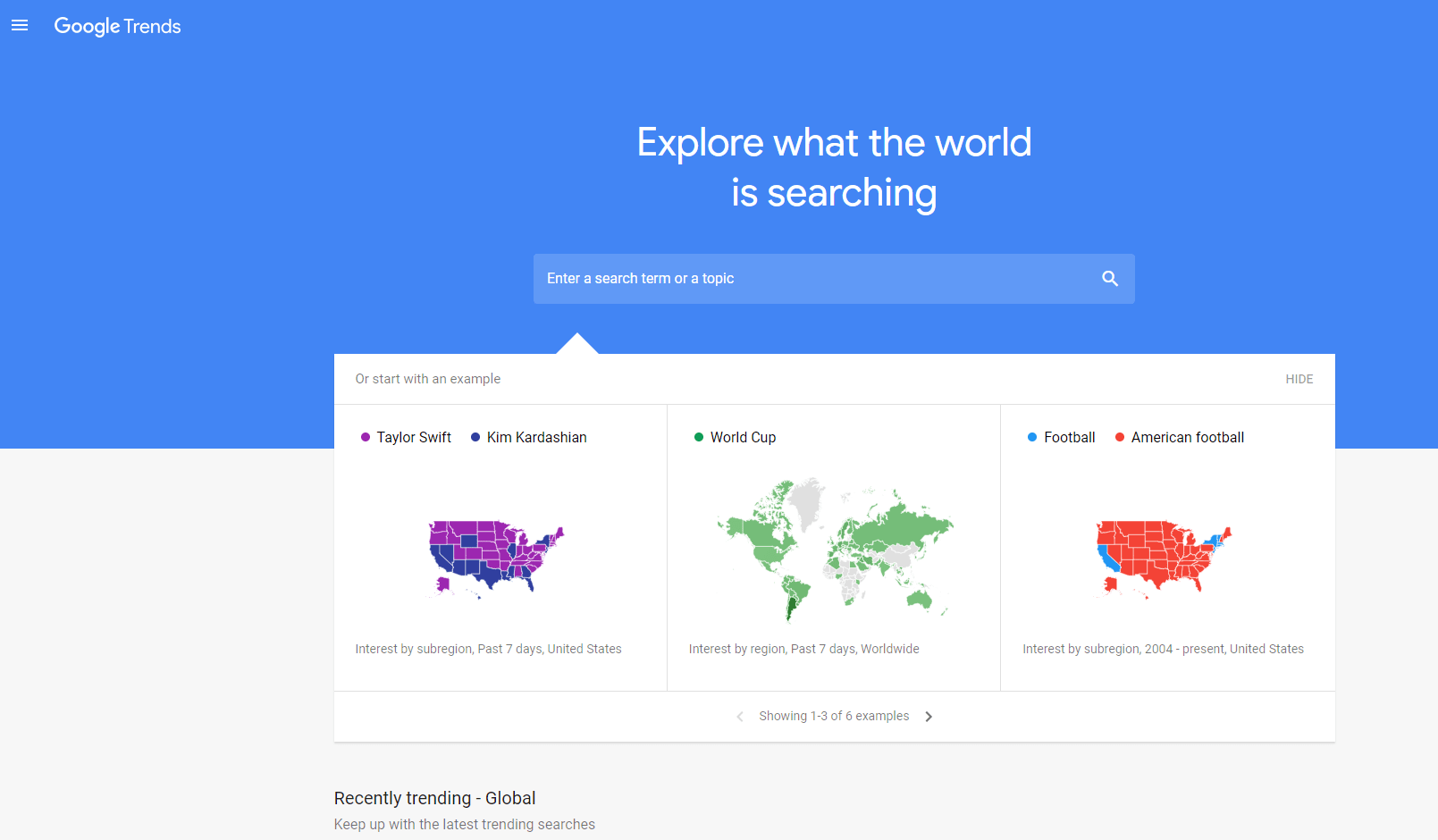 google trends