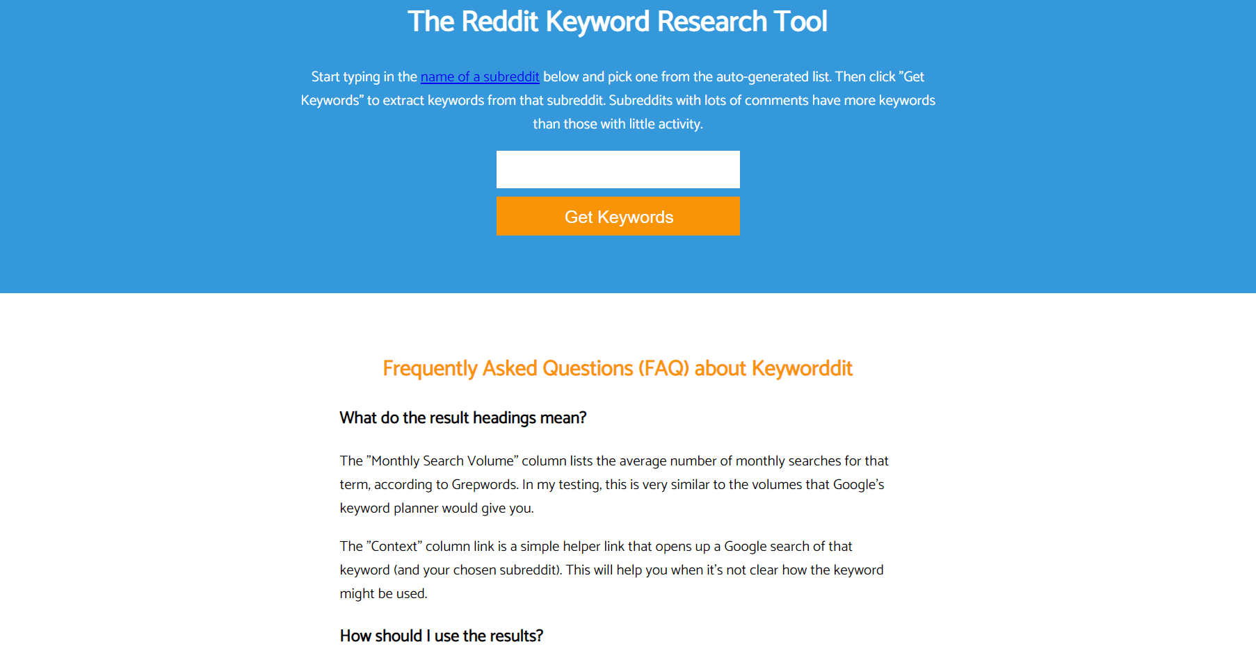 keyworddit