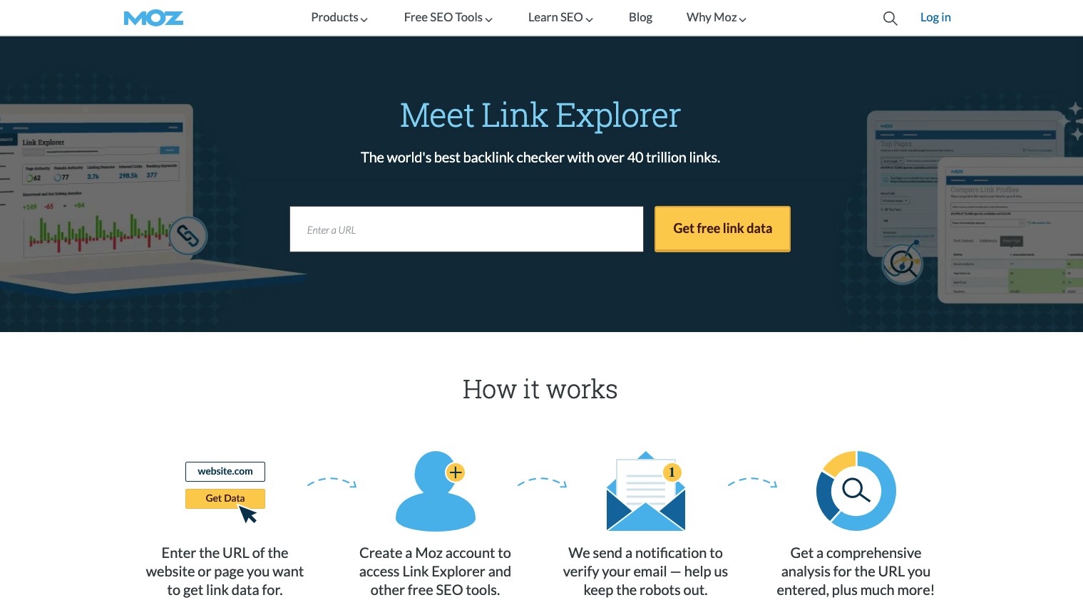 Moz Link Explorer