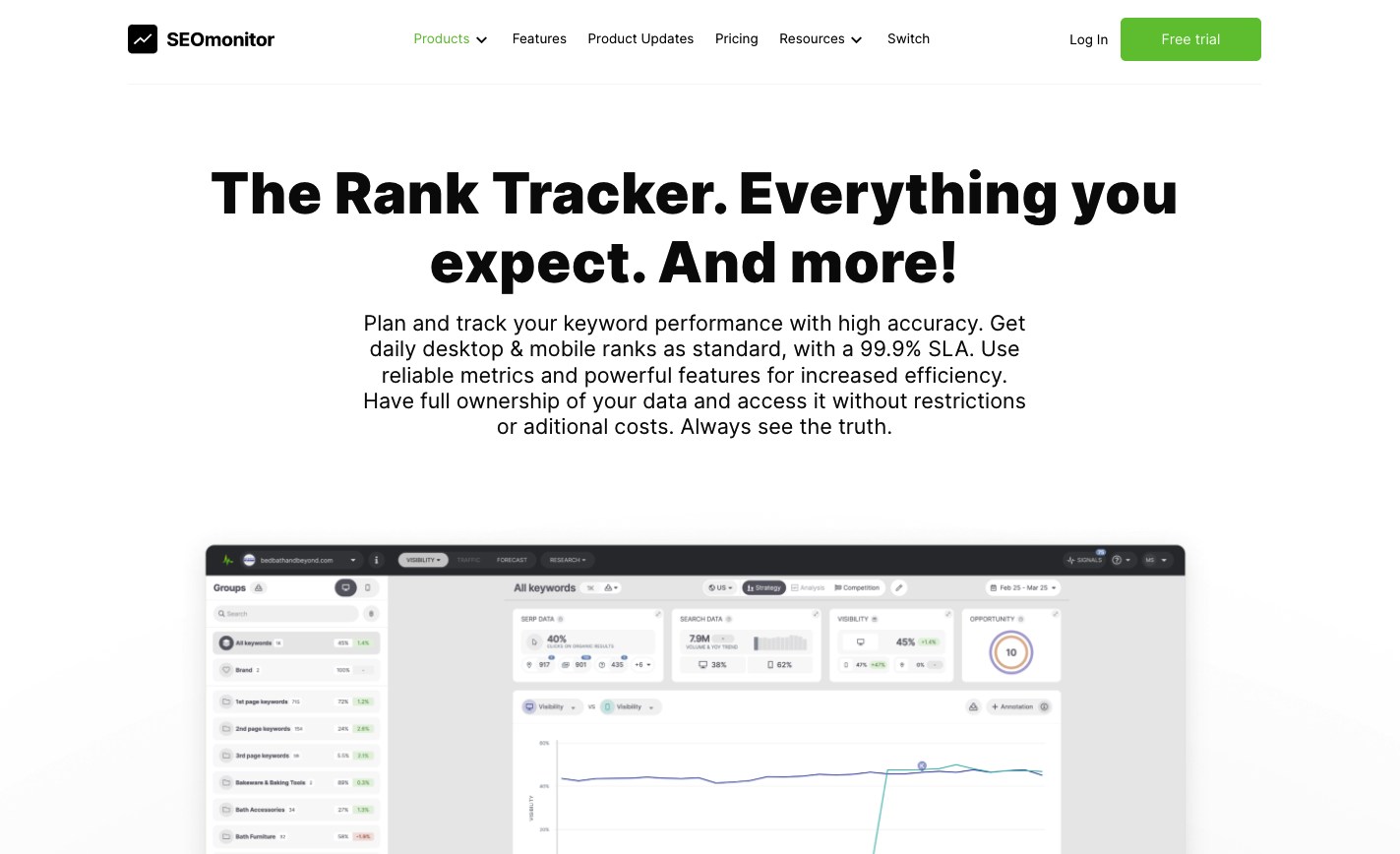 SEO monitor
