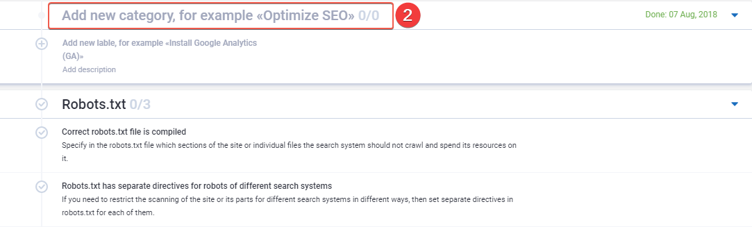 Checklist: Step-By-Step Work With Serpstat Projects 16261788157599 Checklist: Step-By-Step Work With Serpstat Projects 16261788157599