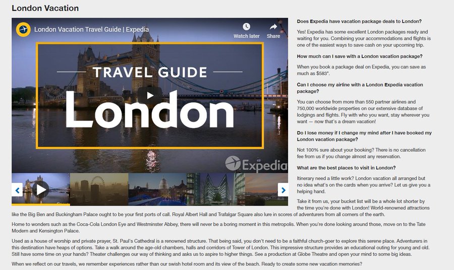 Что скрывают гиганты поисковой выдачи: SEO-разбор сайта expedia.com 16261788386045
