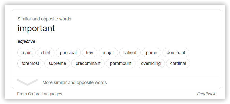 Dictionary