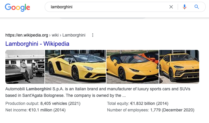 knowledge graph card
