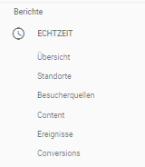 Berichte in Echtzeit