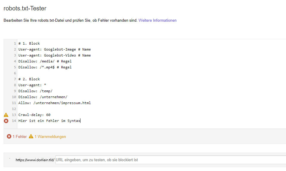 Robots.txt-Datei: Anleitung für SEO 16261788205971