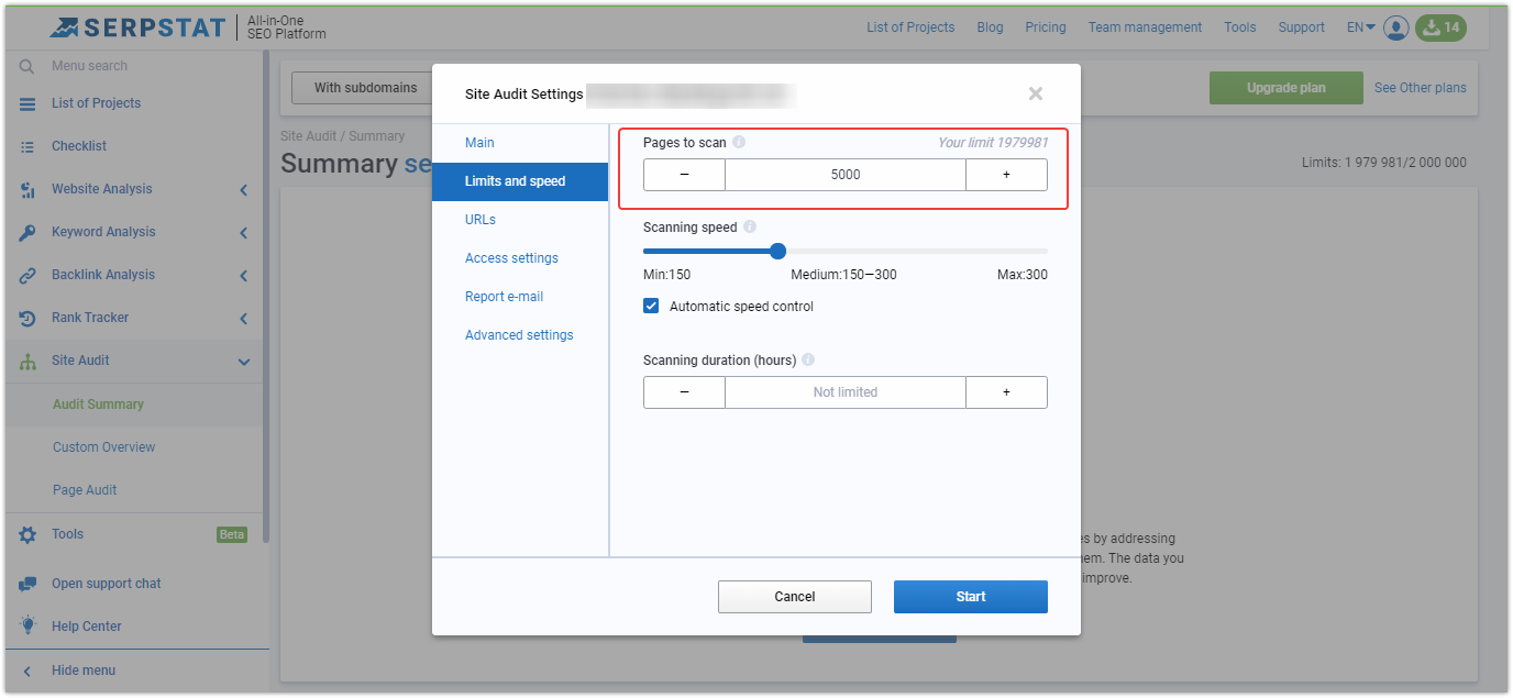 Frequently Asked Questions About Site Audit: Customer Support Digest #3 16261788394578
