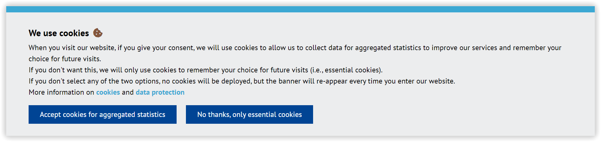 Cookie банер