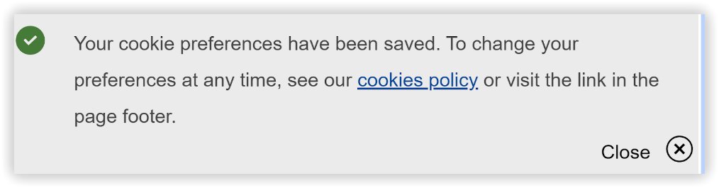 Приклад cookie банеру