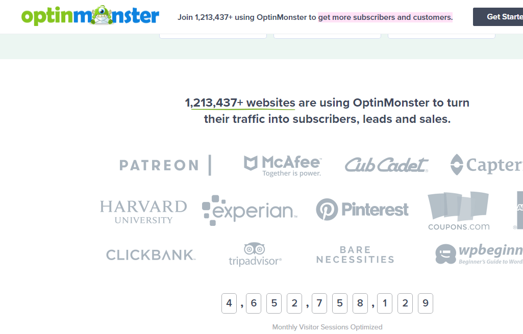 Checkout page