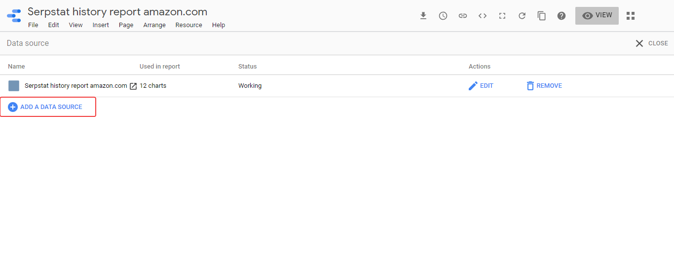 How To Visualize Serpstat Reports Using Google Data Studio Connector 16261788247686