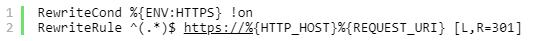 Редирект на https в htaccess