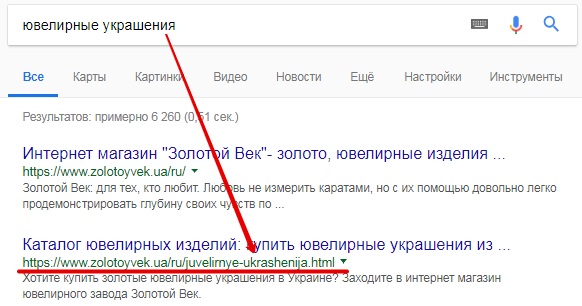 Транслитерация в URL
