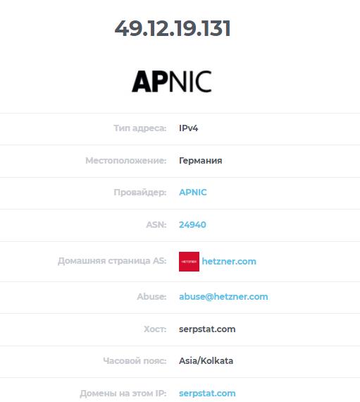 Как узнать IP-адрес сайта 