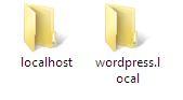Создание директории wordpress.local