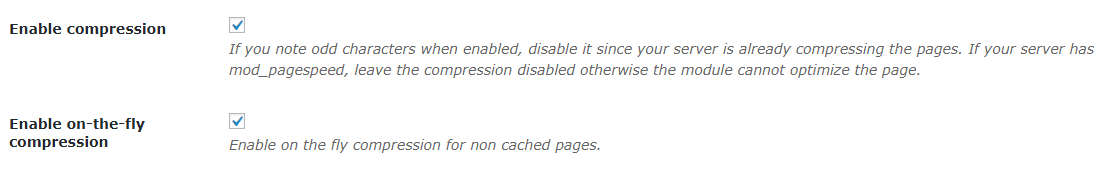 Плагин GZIP сжатие на WordPress Hyper Cache