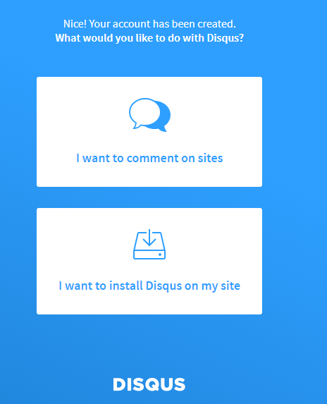 Установка Disqus на сайте