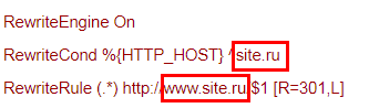 Зеркало сайта в .htaccess — 1