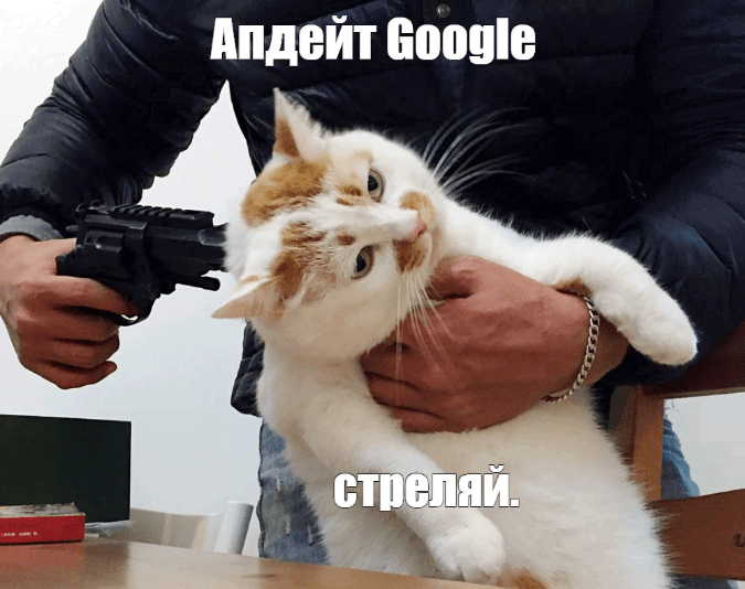 новый апдейт google 
