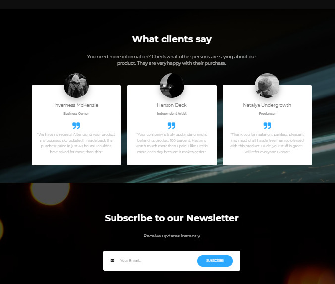 Шаблон для малого бизнеса Fagri для WordPress - 5