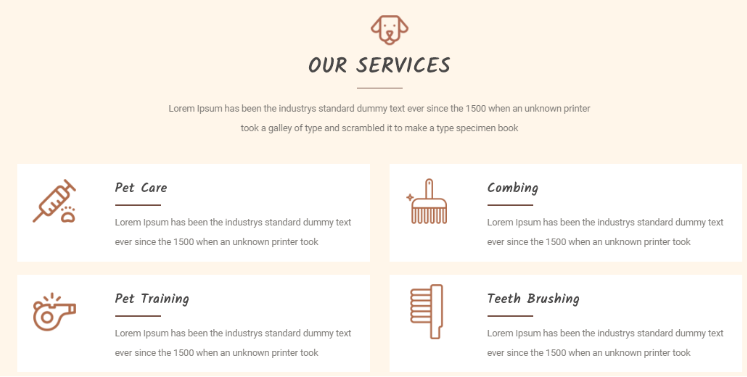 Шаблон ветеринарной тематики Veterinary Pet Care для WordPress - 4