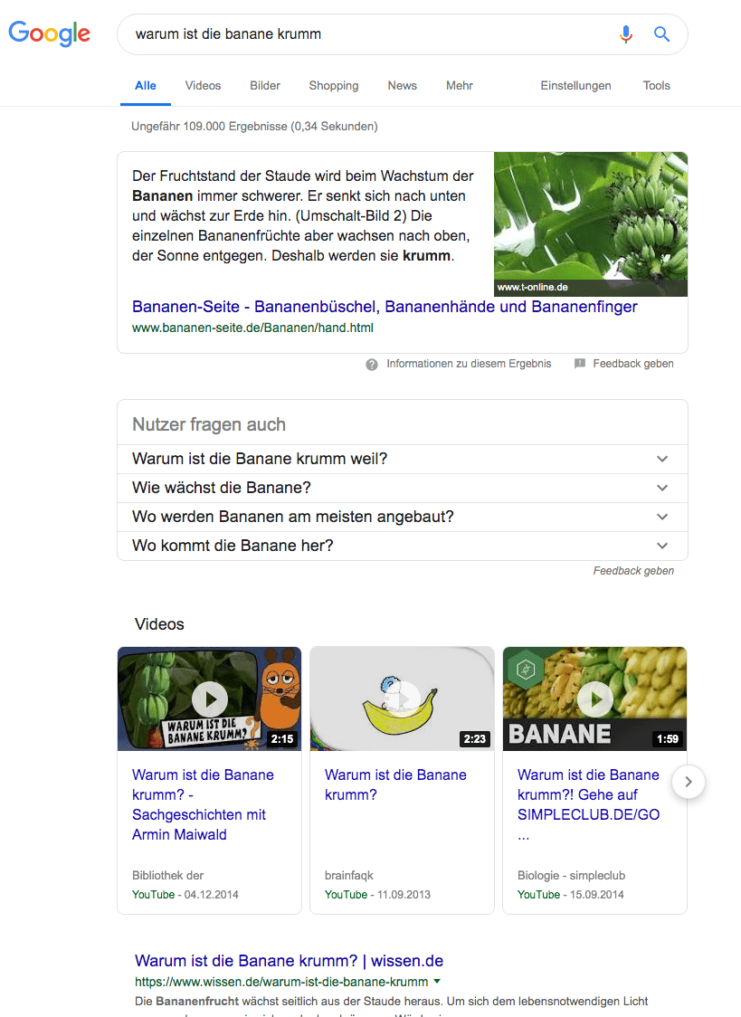 Search-Intent: Was will der User eigentlich von mir? 16261788270740