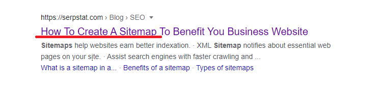 keyword title