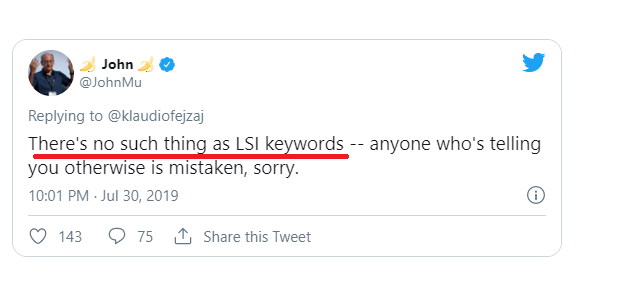 lsi keywords dont exist