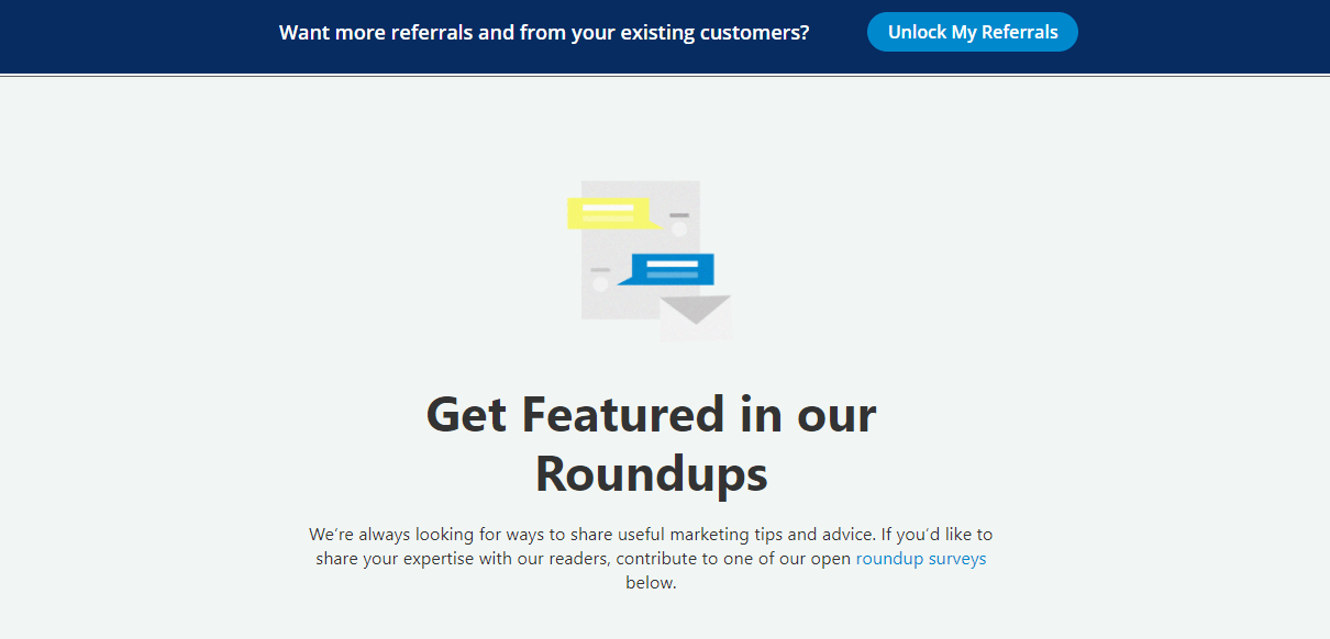 referral rock roundups