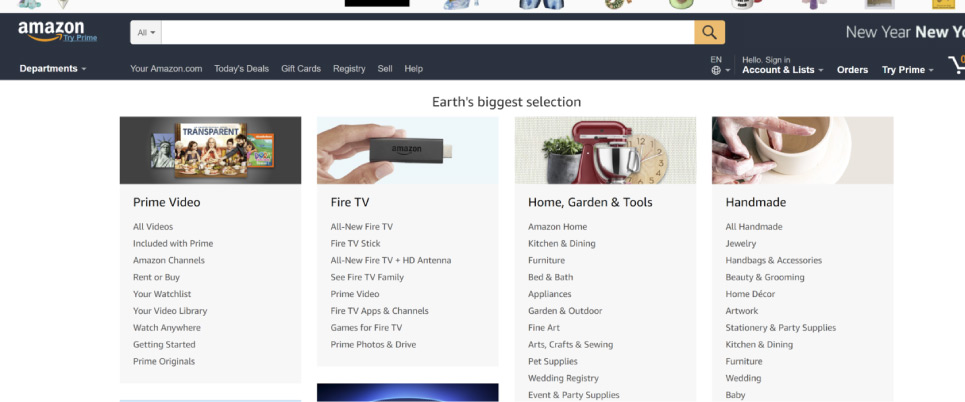 amazon catalog