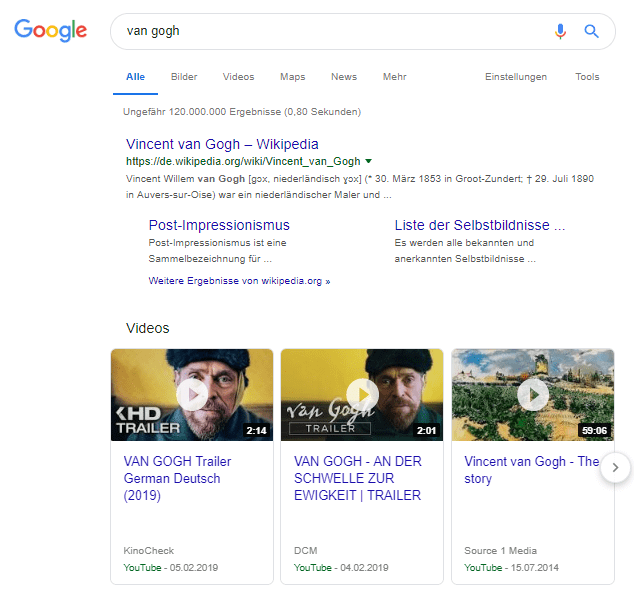 Wie kommst du mit deiner Website in SERP-Features? Visueller Guide und Tipps 16261788278091