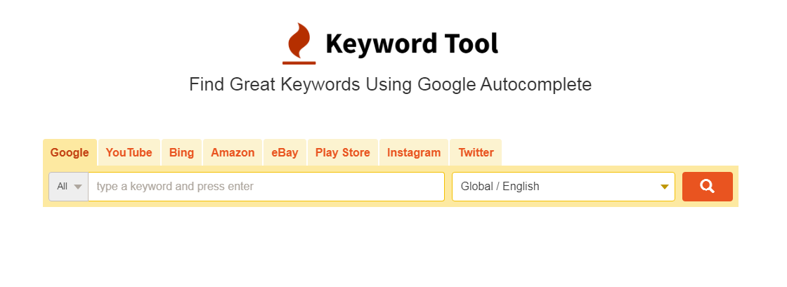 Collecting a semantic kernel with Keyword Tool