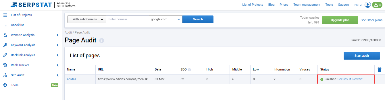 Technical Audit Of A Page In 2 Clicks: Rate Your SEO Performance 16261788236780