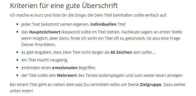 Texte gut, alles gut – wie Du guten Content schreibst 16261788177904