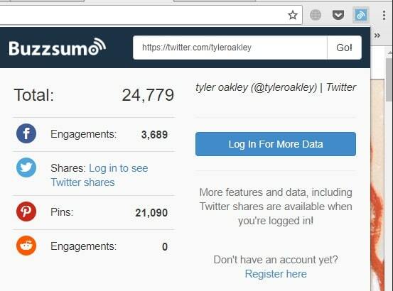 Расширение Buzzsumo
