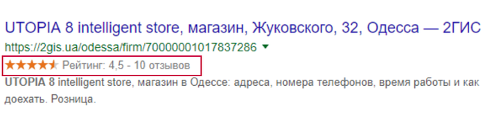 Рейтинг и отзывы