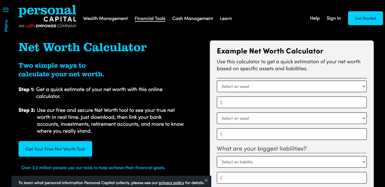 Checkout page