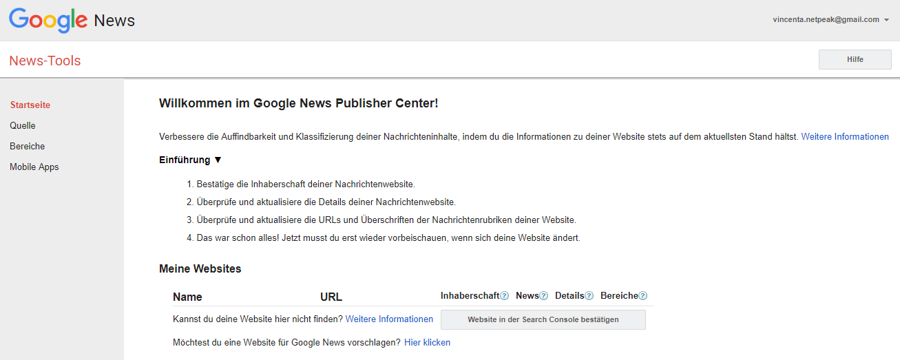 Wie kannst du deine Website zu Google News hinzufügen